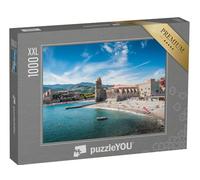 Puzzle 1000 pièces XXL « Église Notre-Dame-des-Anges à Collioure, au Bord de la Méditerranée, Pyrénées-Orientales, France »