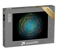 Puzzle 1000 pièces XXL « Graines de Vie Symbole Géométrie sacrée »