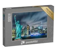 Puzzle 1000 pièces XXL « La Statue de la Liberté Devant Le Skyline de Manhattan »