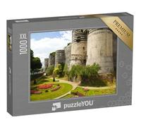 Puzzle 1000 pièces XXL « Le château d'Angers et Son Jardin. France »