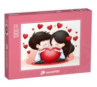 Puzzle 1000 pièces XXL « Le cœur et l'âme »
