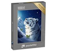 Puzzle 1000 pièces XXL « Le rêve du Tigre des neiges »