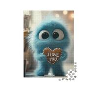 Puzzle 1000 pièces XXL « LITTLEMONSTERTIME: I Love You »