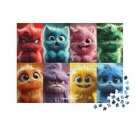 Puzzle 1000 pièces XXL « LITTLEMONSTERTIME: Monster-Emotions Collage »