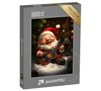 Puzzle 1000 pièces XXL « Magie sonore dans la forêt de Gnomes »
