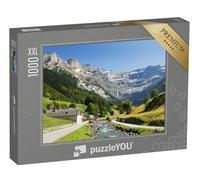 Puzzle 1000 pièces XXL « Paysage avec Une rivière de Montagne dans Les Pyrénées françaises »