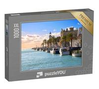 Puzzle 1000 pièces XXL « Phare et Ancien Port de pêche du Grau du Roi dans Le Parc Naturel zoologique de Camargue. Sud de la France. »