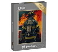 Puzzle 1000 pièces XXL « Pompier en Action »