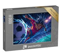 Puzzle 1000 pièces XXL « Rêves de Football dans Le Cosmos »
