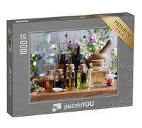 Puzzle 1000 pièces XXL « Sélection d'huiles essentielles »