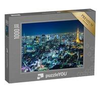 Puzzle 1000 pièces XXL « Skyline de Tokyo la Nuit »