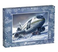 Puzzle 1000 pièces XXL « SnowWing 74 : Vol de Transport vers Le pôle Nord »