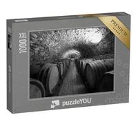 Puzzle 1000 pièces XXL « Tonneaux de vin dans Une Cave à vin »