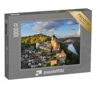 Puzzle 1000 pièces XXL « Une Vue aérienne du château de Castelnaud-la-Chapelle, Dordogne, France. »