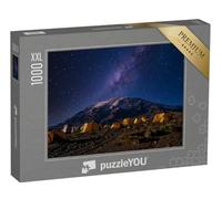 Puzzle 1000 pièces XXL « Voie lactée au-Dessus du Kilimandjaro »