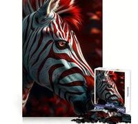 Puzzle 1000 pièces Zèbre Mon ami Rigolo pour Adultes réflexion logique, Distraction Douce, Assemblage sans Couture, Cadeau Festif (50x75cm)