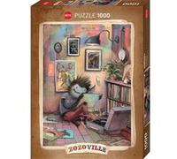 Puzzle 1000 pièces : Zozoville : Monstre Vinyle Heye G