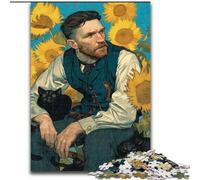 Puzzle 1000 piècesUn Homme séduisant pour Adolescents et Adultes, Aide Le Cerveau à exercer des Jouets addictifs pour cultiver la Patience, décoration Parfaite 26x38cm