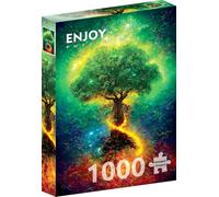 Puzzle 1000 piese Enjoy - Arbre de vie nordique (Enjoy-2198)
