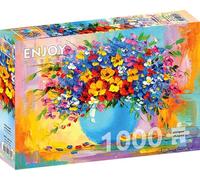 Puzzle 1000 piese Enjoy - Un bouquet de fleurs (Enjoy-1756)