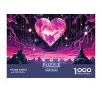 Puzzle 1000 Piezas Amar atardecerJuego Educativo Pasatiempo Creativo Magic World Juego Familiar Regalo Juguete Colorido Para Niños De 8 A 12 Años 70x50cm/1000pcs