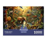 Puzzle 1000 Piezas Animales de la selvaJuego Educativo Entretenimento Multicolor Mundo animalJuego Familiar Regalo Para Adultos Y Niños 70x50cm/1000pcs