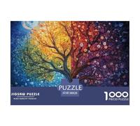 Puzzle 1000 Piezas Árbol de la VidaJuego Educativo Entretenimento Multicolor Under The Moon Regalo, Diversión Clásicos Para Adultos Y Niños A Partir De 12 Años Puzzle 38x26cm/1000pcs