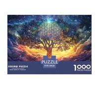 Puzzle 1000 Piezas Árbol de la VidaJuego Educativo Pasatiempo Creativo Nebula Regalo Creativo Para La Relajación Para Adultos Y Niños 38x26cm/1000pcs