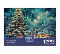 Puzzle 1000 Piezas Árbol de NavidadJuego Educativo Entretenimento Multicolor Christmas Eve Regalo Creativo Para La Relajación Para Adultos Y Niños Mayores 70x50cm/1000pcs