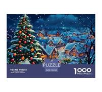 Puzzle 1000 Piezas Árbol de NavidadJuego Educativo Entretenimento Multicolor Christmas Eve Regalo, Diversión Para Adultos Y Niños Mayores 70x50cm/1000pcs