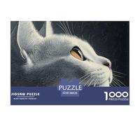 Puzzle 1000 Piezas Azul rusoJuego Educativo Entretenimento Multicolor Pet GatoRegalo, Diversión Para Adultos Y Niños Mayores 38x26cm/1000pcs