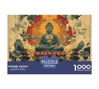 Puzzle 1000 Piezas BudaJuego Educativo Entretenimento Multicolor Shakyamuni Juego Familiar Regalo Para Adultos Y Niños Mayores De 12 Años 38x26cm/1000pcs