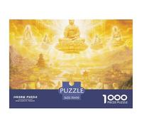 Puzzle 1000 Piezas BudaJuego Educativo Pasatiempo Creativo Shakyamuni Regalo, Diversión Para Adultos Y Niños 70x50cm/1000pcs