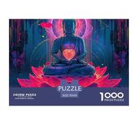 Puzzle 1000 Piezas BudaStatue, Desafío, Juguete Entretenimento Multicolor Nirvana Regalo, Diversión Para Adultos Y Niños Mayores 70x50cm/1000pcs