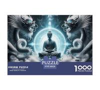Puzzle 1000 Piezas BudaStatue Juego Educativo Entretenimento Multicolor DragónJuego Familiar Regalo Clásicos Para Adultos Y Niños A Partir De 12 Años Puzzle 38x26cm/1000pcs