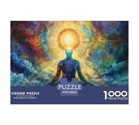 Puzzle 1000 Piezas BudaStatue Juego Educativo Pasatiempo Creativo Art Painting Regalo, Diversión Para Adultos Y Niños 38x26cm/1000pcs