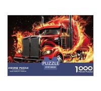 Puzzle 1000 Piezas CamiónJuego Educativo Entretenimento Multicolor Chariots of Fire Regalo Creativo Para La Relajación Para Adultos Y Niños Mayores De 12 Años 38x26cm/1000pcs