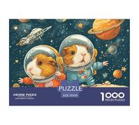 Puzzle 1000 Piezas Cerdos de GuineaJuego Educativo Pasatiempo Creativo Cerdos de GuineaExplore Space Regalo Creativo Para La Relajación Juguete Colorido Para Niños De 8 A 12 Años 70x50cm/1000pcs