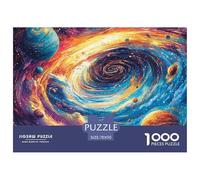 Puzzle 1000 Piezas Cielo cósmico estrelladoJuego Educativo Entretenimento Multicolor Planetary Black Hole Juego Familiar Regalo Juguete Colorido Para Niños De 8 A 12 Años 70x50cm/1000pcs