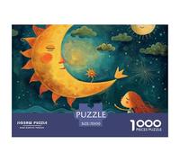 Puzzle 1000 Piezas Cielo nocturno, Desafío, Juguete Entretenimento Multicolor Under The Moon Juego Familiar Regalo Clásicos Para Adultos Y Niños A Partir De 12 Años Puzzle 70x50cm/1000pcs