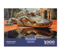 Puzzle 1000 Piezas cocodriloJuego Educativo Entretenimento Multicolor Marsh Animals Juego Familiar Regalo Para Adultos Y Niños Mayores 70x50cm/1000pcs