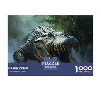Puzzle 1000 Piezas cocodriloJuego Educativo Entretenimento Multicolor Tropical Rain Forest Juego Familiar Regalo Para Adultos Y Niños Mayores De 12 Años 38x26cm/1000pcs