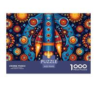 Puzzle 1000 Piezas coheteJuego Educativo Pasatiempo Creativo Cartoon UniversoRegalo, Diversión Para Adultos Y Niños Mayores 70x50cm/1000pcs
