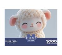 Puzzle 1000 Piezas Cordero lindoJuego Educativo Pasatiempo Creativo ovejasRegalo, Diversión Clásicos Para Adultos Y Niños A Partir De 12 Años Puzzle 38x26cm/1000pcs