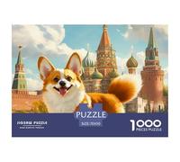 Puzzle 1000 Piezas Corgi, Desafío, Juguete Entretenimento Multicolor Animales lindosRegalo, Diversión Clásicos Para Adultos Y Niños A Partir De 12 Años Puzzle 70x50cm/1000pcs