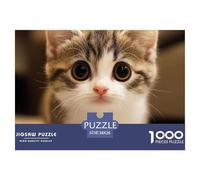 Puzzle 1000 Piezas Cute GatoJuego Educativo Entretenimento Multicolor Pet GatoJuego Familiar Regalo Para Adultos Y Niños Mayores 38x26cm/1000pcs