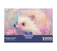 Puzzle 1000 Piezas erizoJuego Educativo Entretenimento Multicolor Pink ArcoírisJuego Familiar Regalo Para Adultos Y Niños Mayores De 12 Años 38x26cm/1000pcs