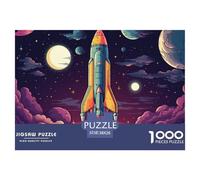 Puzzle 1000 Piezas espacio novedadJuego Educativo Pasatiempo Creativo Interstellar Exploration Regalo Creativo Para La Relajación Para Adultos Y Niños 38x26cm/1000pcs