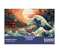 Puzzle 1000 Piezas Estilo japonés IstrashJuego Educativo Entretenimento Multicolor The Sea of Rizhao Regalo Creativo Para La Relajación Clásicos Para Adultos Y Niños A Partir De 12 Años Puzzle 38x26c