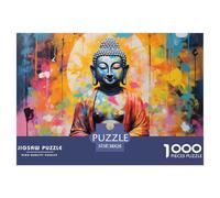 Puzzle 1000 Piezas Figure of The BudaJuego Educativo Entretenimento Multicolor Temple Juego Familiar Regalo Clásicos Para Adultos Y Niños A Partir De 12 Años Puzzle 38x26cm/1000pcs